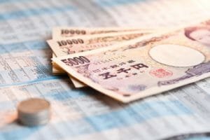 Bank of Japan Yen Notes and Coins