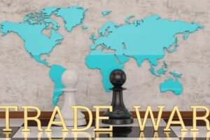 Trade War on World Map