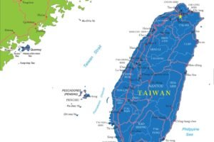 Map of Taiwan