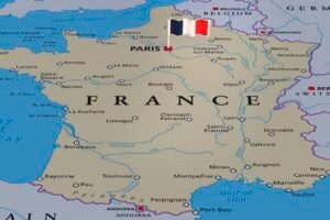 Map of France