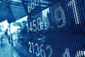 stock market price display