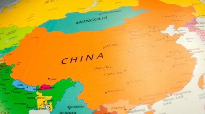 Map of China