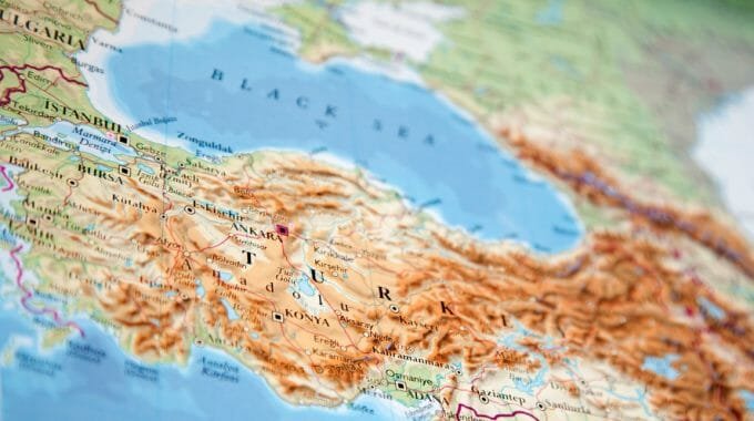Map of Turkey