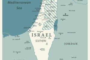 Map of Israel
