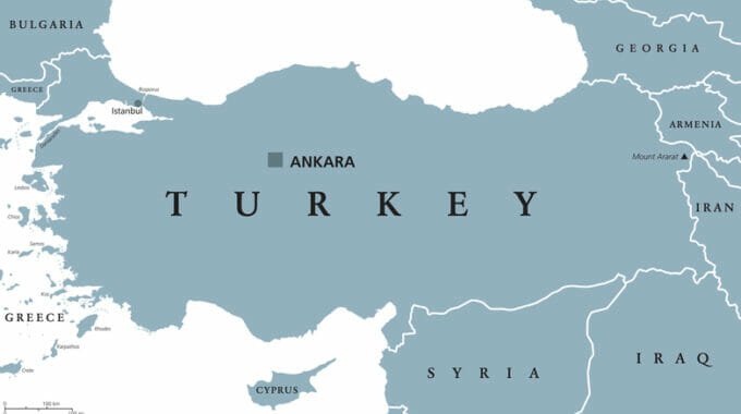 Turkey Political Map