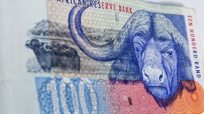 South African Reserve Bank Hundred Rand Note