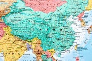 Map of China