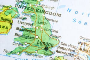 Map of Great Britain